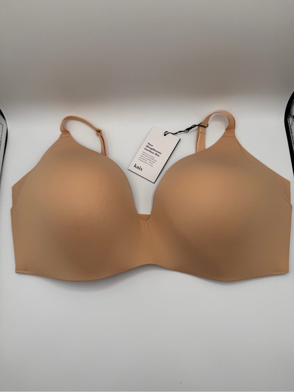 knix Smooth Nude T-Shirt Bra — Light Tan